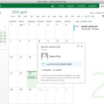 Exchange 2013, Kalender